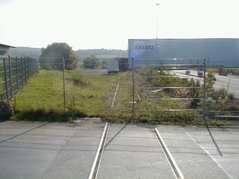 Einfahrt Firma Krause