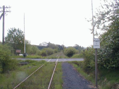 Bahnbergang Walburg