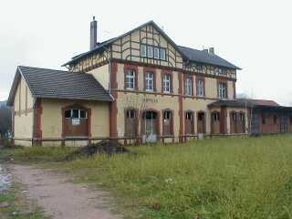 Bahnhof Wanfried, Gleisseite