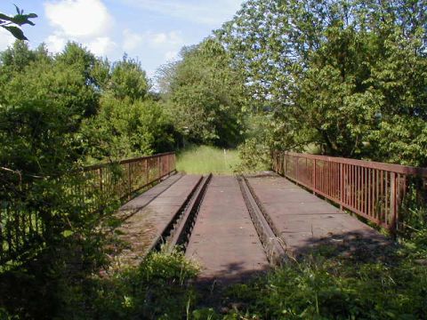 Brcke ber die Strae nach Bergheim