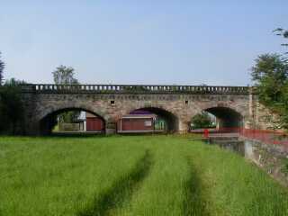 1. Brcke beim Sportplatz, Seitenansicht