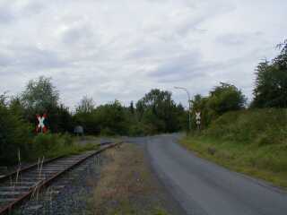 Zufahrt zum Industriegebiet Homberg 1