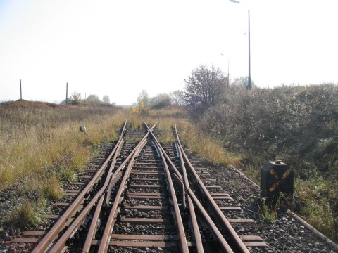 Ausfahrt aus dem Grubenbahnhof Bischofferode