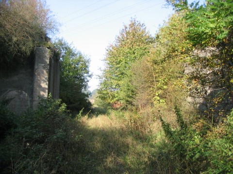 Brcke der Grubenanschlussbahn nach Neubleicherode