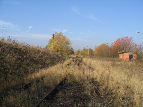 Ausfahrt aus dem Grubenbahnhof Bischofferode