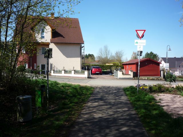 Bahnbergang ber den Heidewergweg