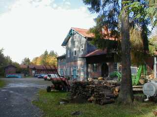 Bahnhofsgebude Geismar, Vorderseite