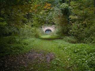 Zufahrt zum Westportal Friedatunnel