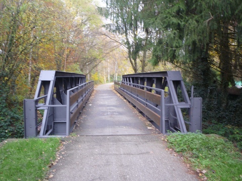 Brücke über den Leimbach