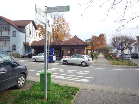 Bahnbergang ber die Eichendorfstrae