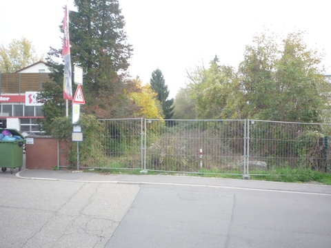 Bahnbergang ber In den Breitwiesen