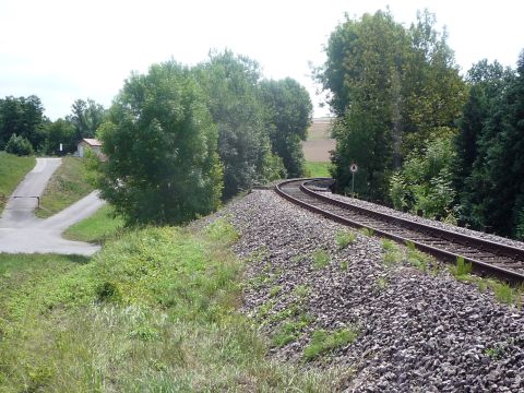 Brcke stlich der Schwarzbach Siedlung