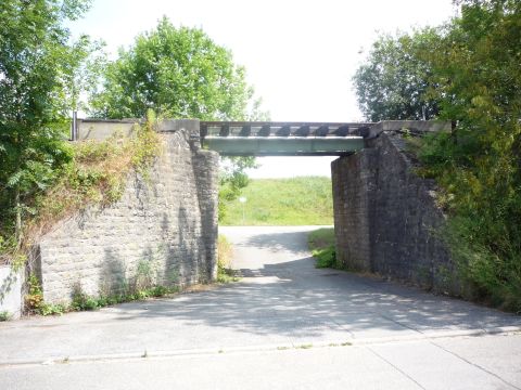 Brcke stlich der Schwarzbach Siedlung