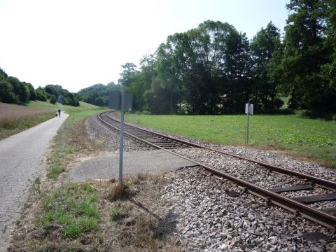 Bahnbergnge zwischen Helmhof und Untergimpern