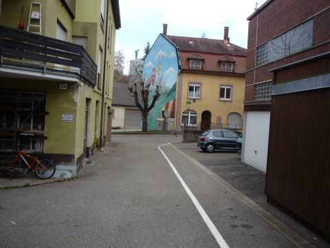 Zufahrt zum E-Werk