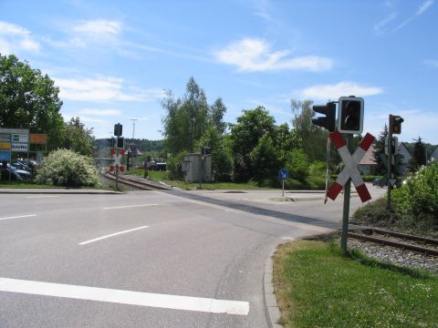 Bahnübergang Münsingen