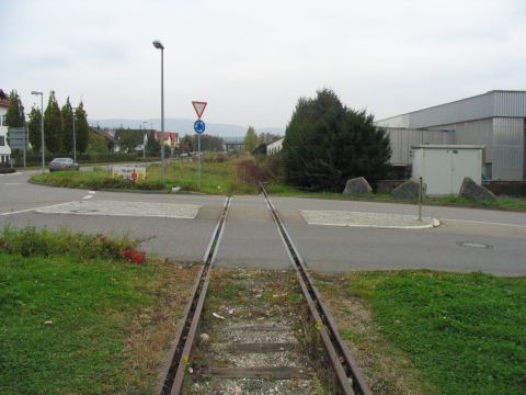Bahnbergang Holzmaden