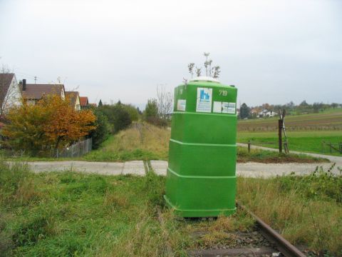 Bahnbergang in Jesingen