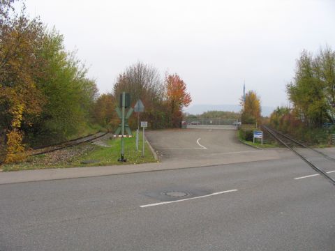 Bahnbergang in Kirchheim