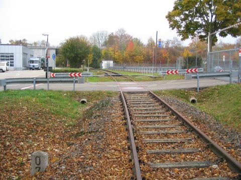 Bahnbergang in Kirchheim