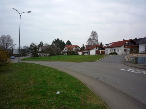Ausfahrt aus Gomaringen