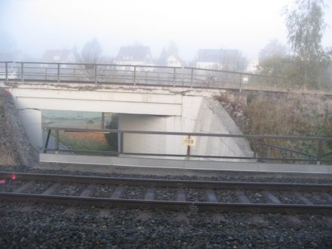 Brücke über die Straße Rottweil - Göllsdorft