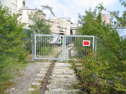 Einfahrt Holcim-Werk