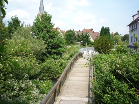 Brcke ber die Seckach