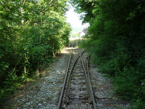 Einfahrt Bahnhof Jagsthausen