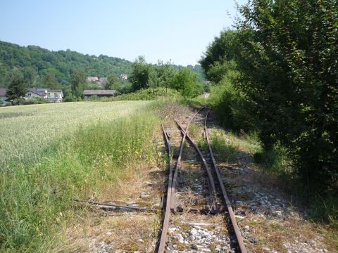 Einfahrt Haltestelle Olnhausen