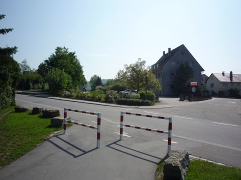 Bahnbergang ber die Hagenbacher Strae