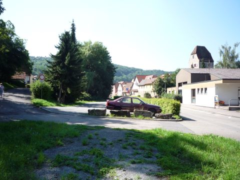 Bahnbergang ber den Hrnlesweg
