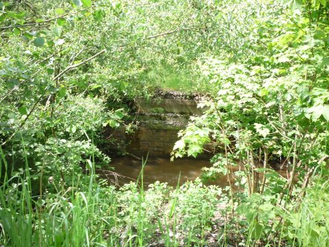 Ehemalige Brcke ber den Ngelesbach