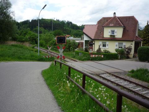 Bahnübergänge vor Gaildorf