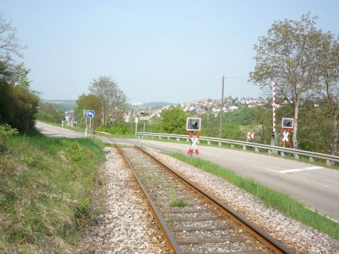 Bahnbergang ber die L1177