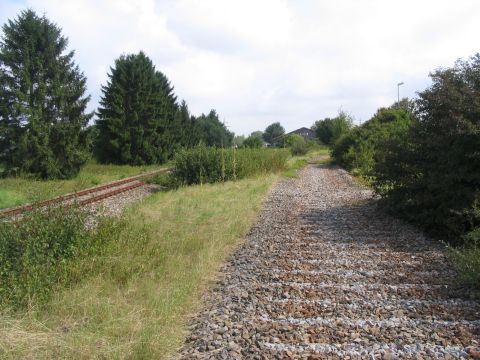 Abzweig von der Strecke nach Gunzenhausen