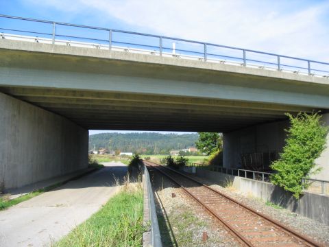 Brcke der Autobahn A6