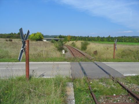 Bahnbergang bei Vehlberg