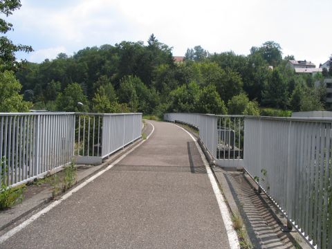 Doppelbrücke im Westen von Schwäbisch Gmünd 