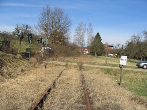 Bahnbergang Holzheim