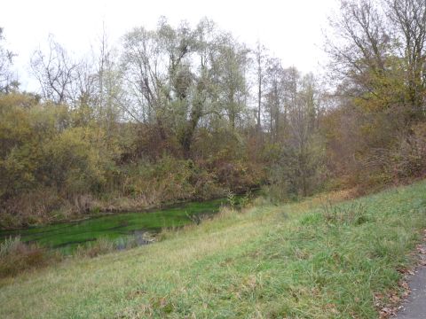 Abzweig zur Kiesladestelle