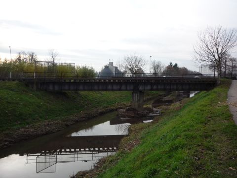 Brcke ber den Schutter-Entlastungskanal