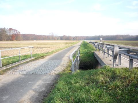 Brcke ber den Tieflachkanal