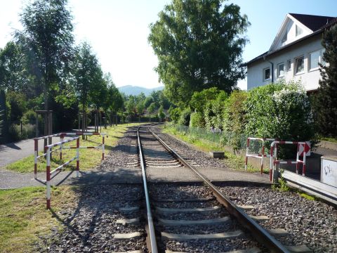 Bahnbergang in Bhl