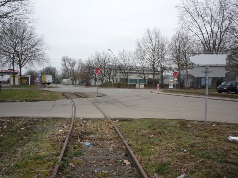 1. Bahnbergang ber die Raiffeisenstrae