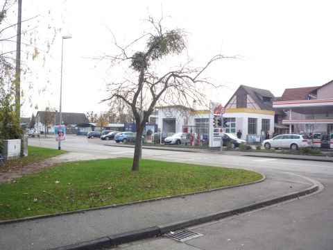 Bahnbergang ber die Schwarzwaldstrae