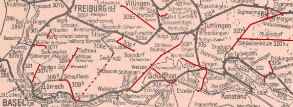 w�hlen Sie die Strecke